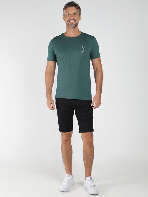 Camiseta Wine Manga Curta Masculina VERDE