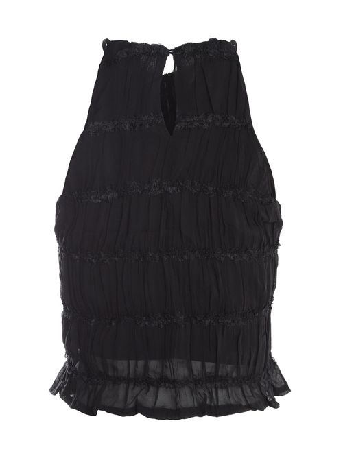 Blusa Ajustada ao Corpo Eagle Rock Feminina PRETO