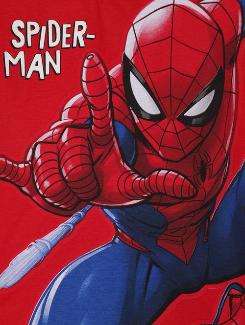 Camiseta Spider Man Infantil Para Menino - VERMELHO