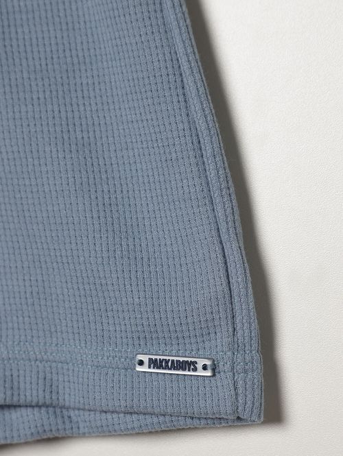 Bermuda Malha Infantil Para Menino - AZUL