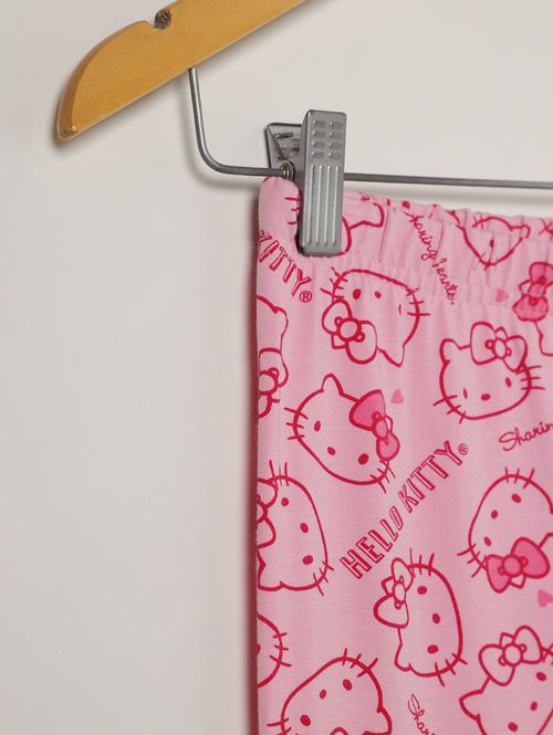 Calça Legging Hello Kity Juvenil Para Menina - ROSA