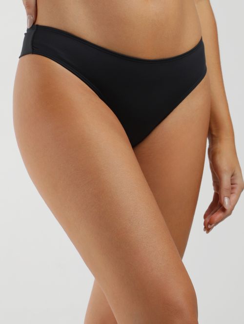 Biquíni Calcinha Fio Duplo Tradicional Feminino PRETO