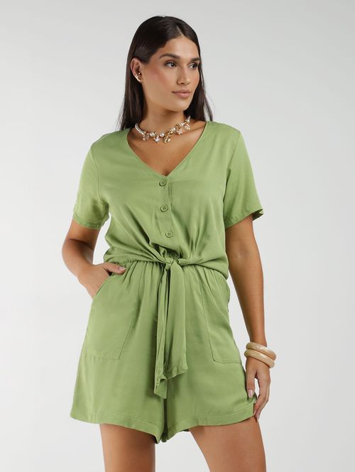 Macaquinho Feminino VERDE CLARO