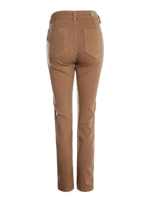 Calça Sarja Reta Sawary Feminina MARROM