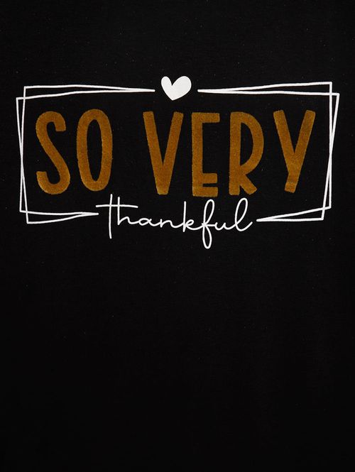 Blusa Manga Longa Plus Size Feminina PRETO