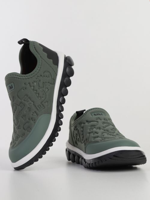 Tênis Dino Infantil Para Menino - VERDE/PRETO