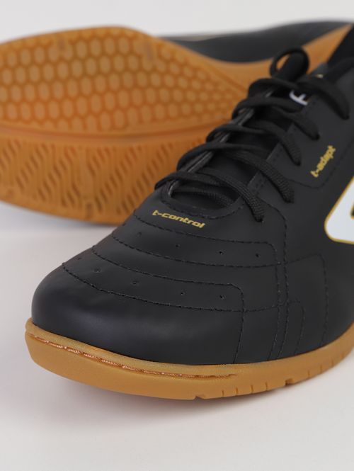 Chuteira Futsal Boleiro VI Topper Masculina PRETO/BRANCO/DOURADO