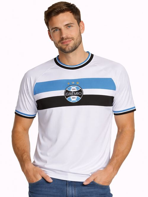 Camiseta Esportiva Orion Grêmio Masculina BRANCO