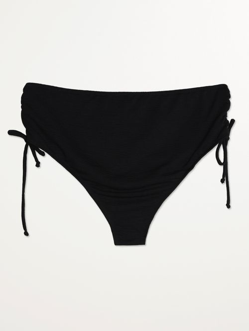 Biquíni Calcinha Texturizada Plus Size Feminina PRETO