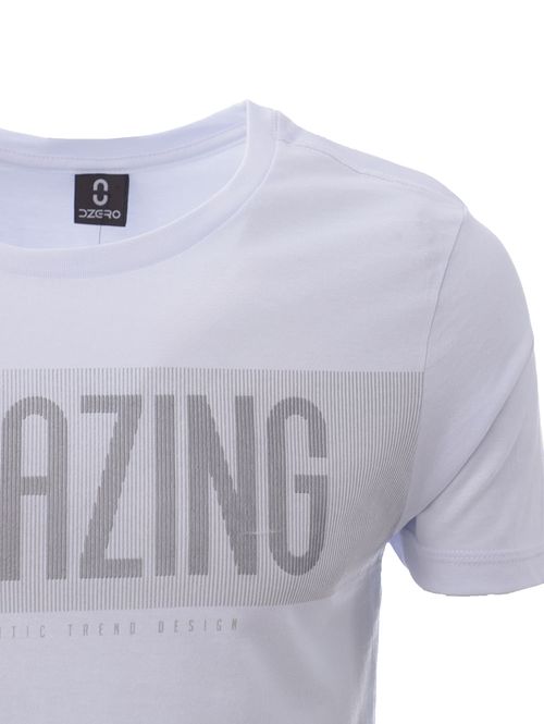Camiseta Manga Curta Masculina Branco