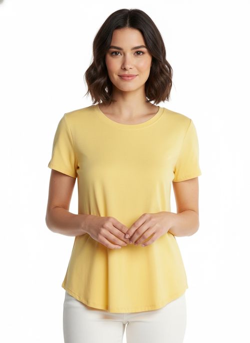Blusa Alongada Mullet Autentique Feminina AMARELO