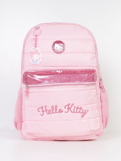 Mochila Hello Kitty Glitter ROSA
