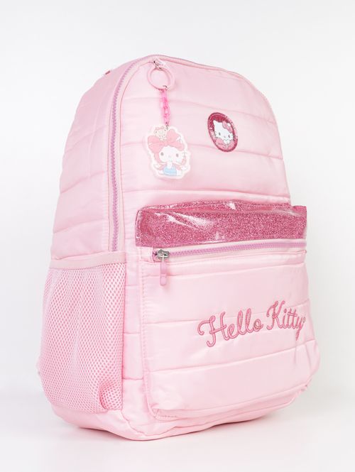 Mochila Hello Kitty Glitter ROSA