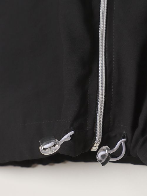 Casaco Viscose Listrado Juvenil Para Menina - PRETO