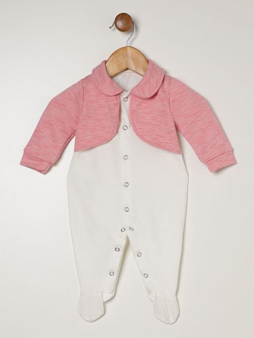 Saída Maternidade Infantil Para Bebê - BEGE