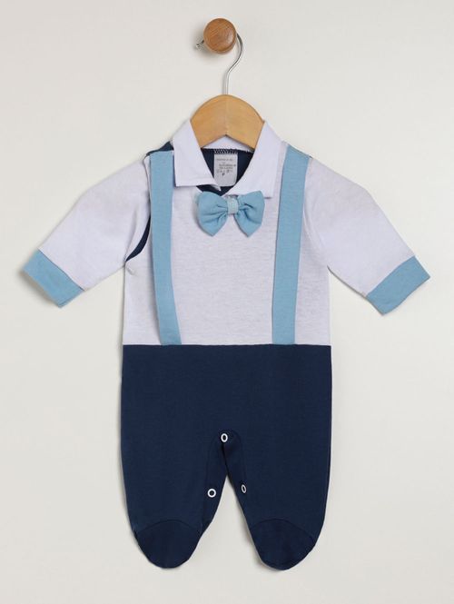 Saída de Maternidade Infantil Para Menino - AZUL