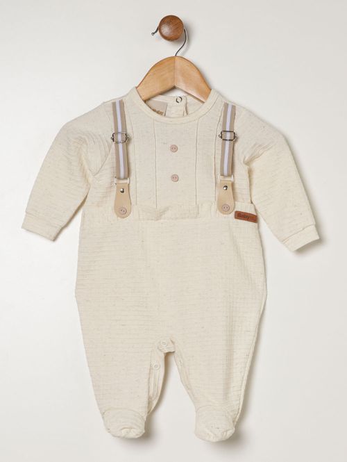 Saída de Maternidade Infantil Para Bebê- BEGE