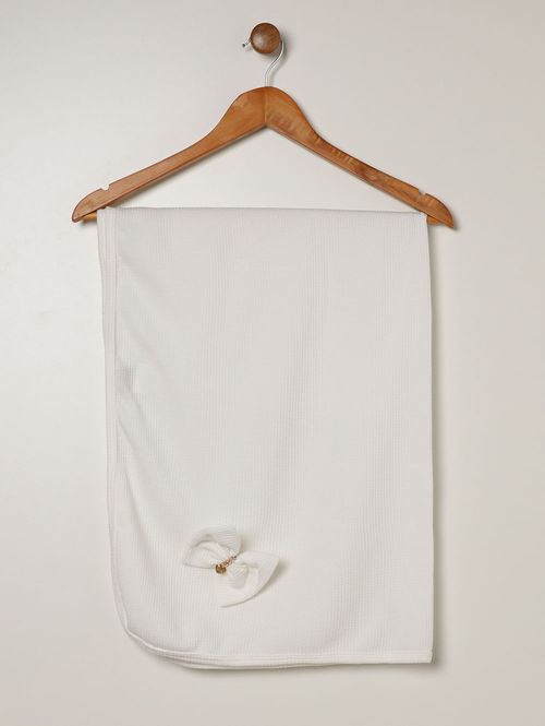 Saída de Maternidade Babado Infantil Para Bebê - BRANCO