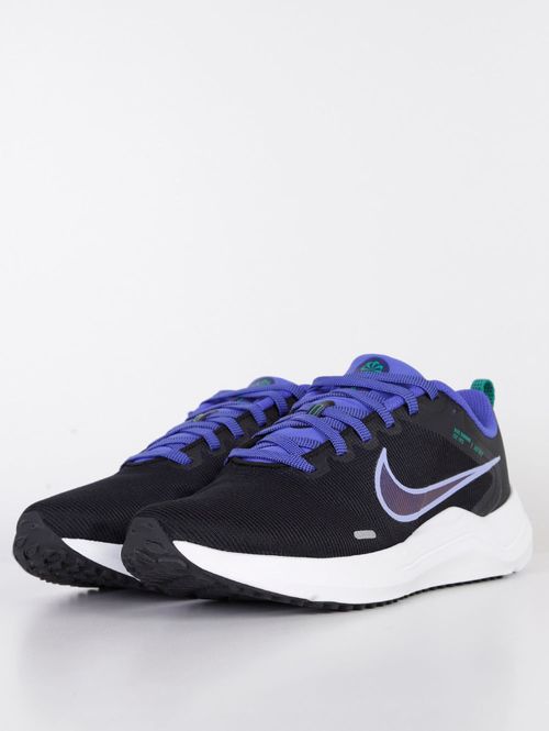 Tênis Esportivo Downshifter 12 Nike Feminino Preto/Azul