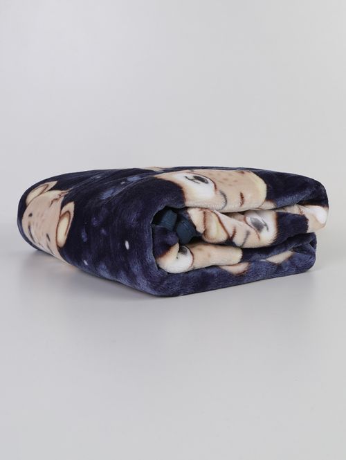 Cobertor Infantil Para Bebê - AZUL