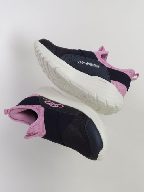 Tênis Stream Olympikus Juvenil Para Menina - MARINHO/ROSA