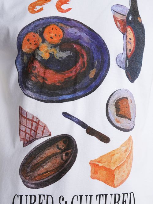 Camiseta Estampada Manga Curta Masculina BRANCO