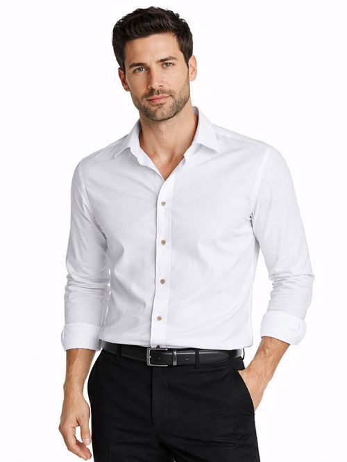 Camisa Manga Longa Masculina BRANCO