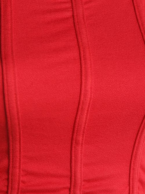 Blusa Cropped Feminina VERMELHO