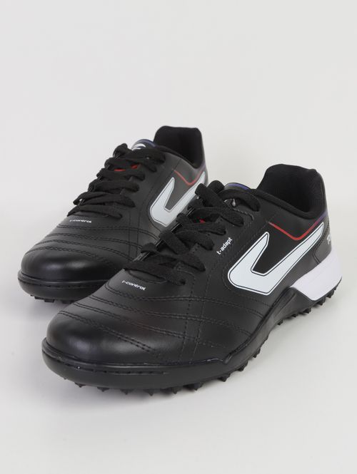 Chuteira Bairro Topper Masculina PRETO/BRANCO