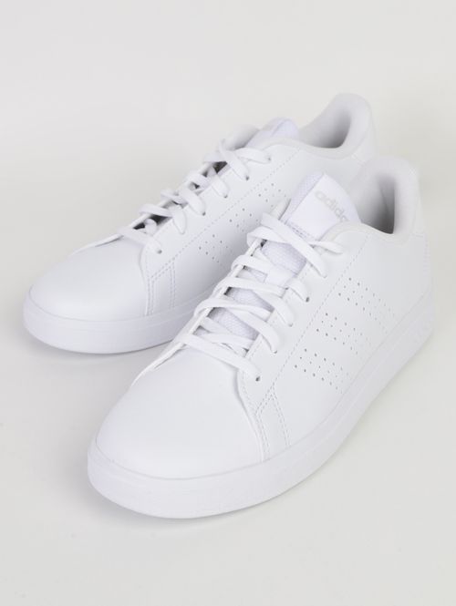 Tênis Advantage Base Adidas Juvenil Para Menino- BRANCO