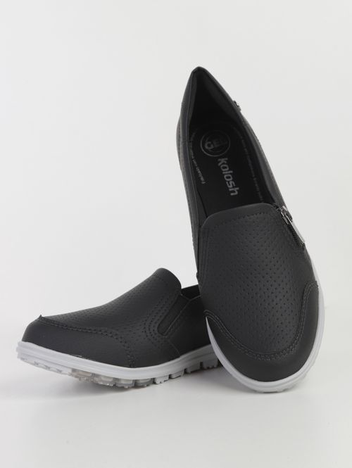 Tênis Casual Slip On Kolosh Feminino PRETO