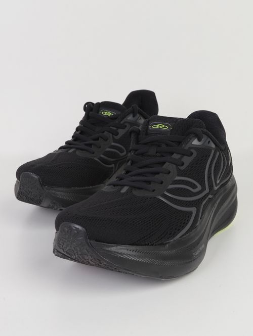 Tênis Esportivo Corre Max Olympikus Masculino PRETO