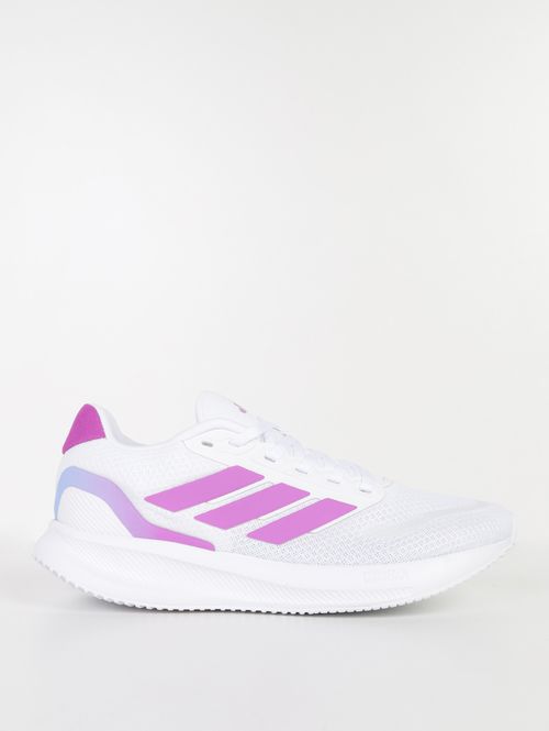Tênis Esportivo Runfalcon 5 Adidas Feminino BRANCO/ROXO