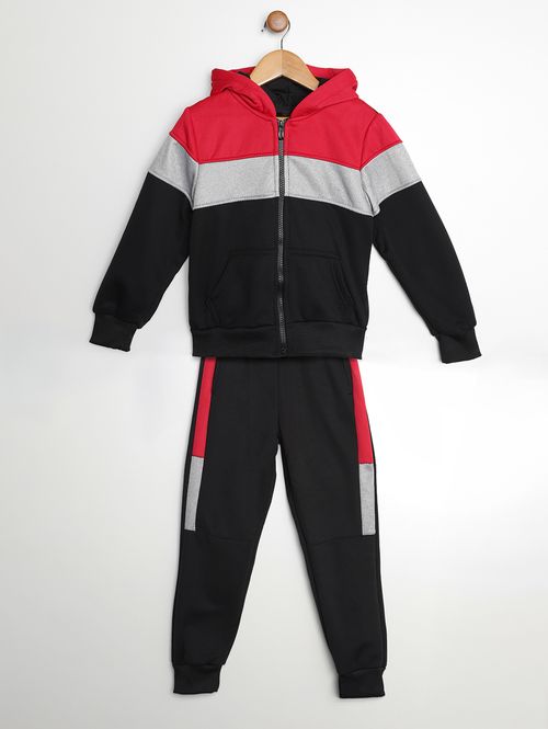 Agasalho Malha Com Capuz Infantil Para Menino - PRETO