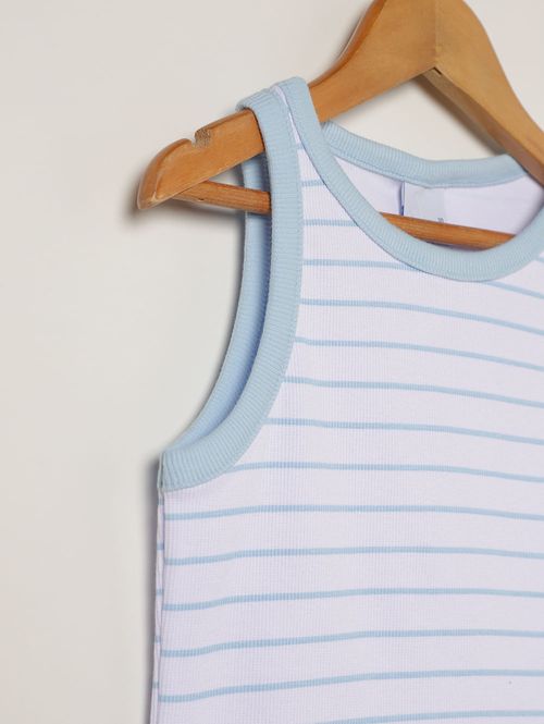 Blusa Regata Listrada Juvenil Para Menina - AZUL