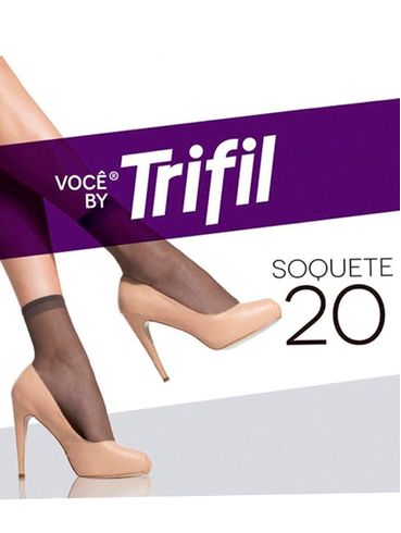 Meia Soquete Feminina Trifil Preto