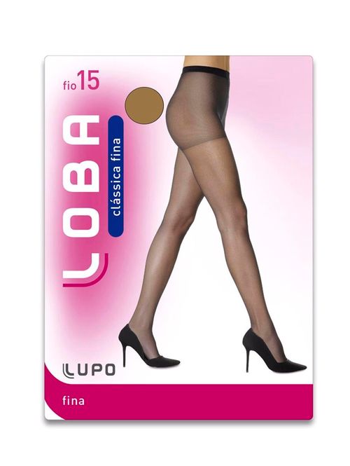 Meia-Calça Clássica Fio 15 Lupo Feminina Natural