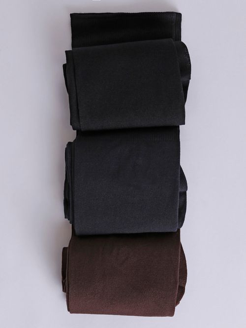 Kit com 03 Meias Social Masculina Selene Cafe