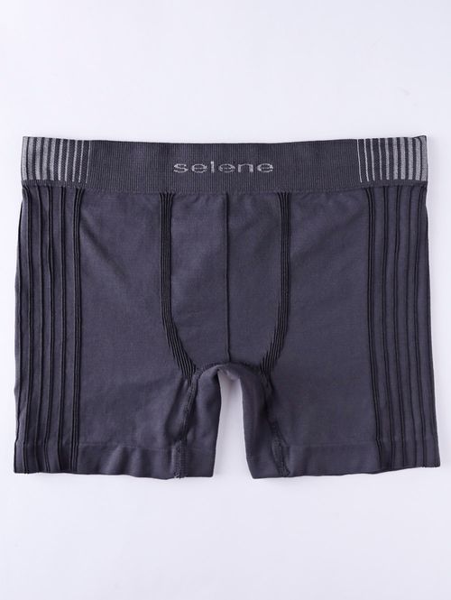 Cueca Boxer Selene Masculina Chumbo