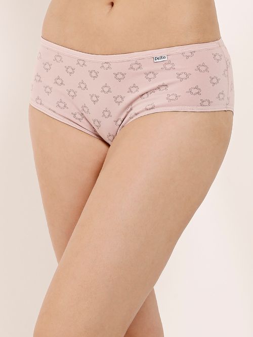 Kit com 02 Calcinhas Altas DelRio Femininas Rosa/Preto