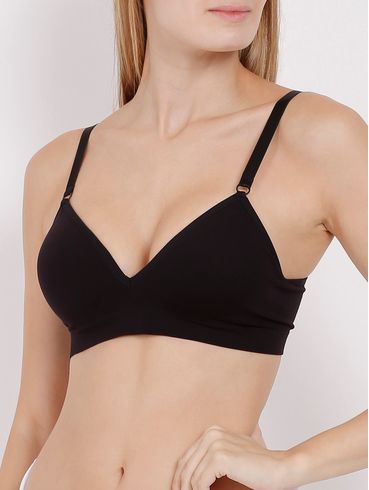 Sutiã Daily Triângulo Trifil Feminino Preto