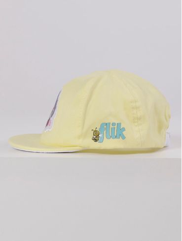 Boné Infantil Amarelo