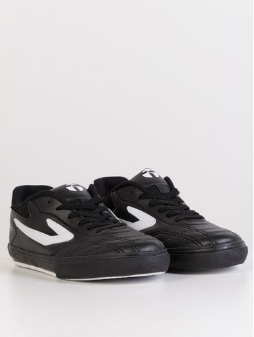 Chuteira de Futsal Masculina Topper Dominator III Preto/Branco