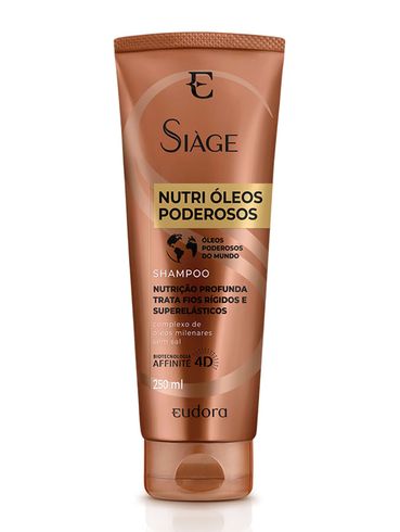 Shampoo Nutri Óleos Poderosos Siàge Incolor