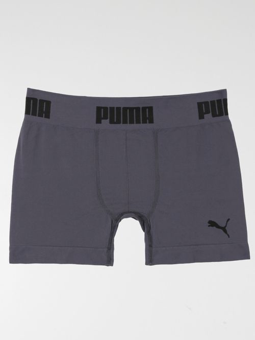 Cueca Boxer Puma Masculina Chumbo