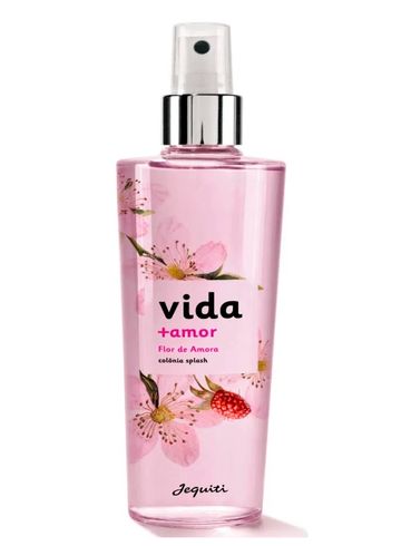 Desodorante Colônia Splash Vida + Amor Jequiti Flor de Amora