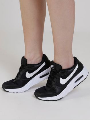 Tênis Casual Nike Air Max SC Feminino Preto/Branco