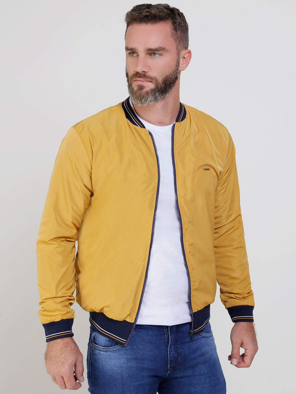 Bomber amarela cheap