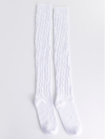 Meia Aeróbica Feminina Branco