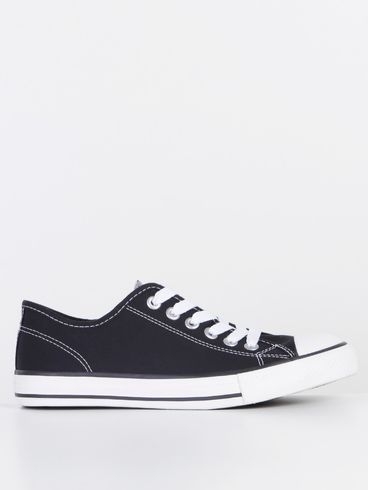 Tênis Casual Masculino Preto/Preto